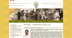 Desktop Screenshot of csaladfa-kutatas.eu